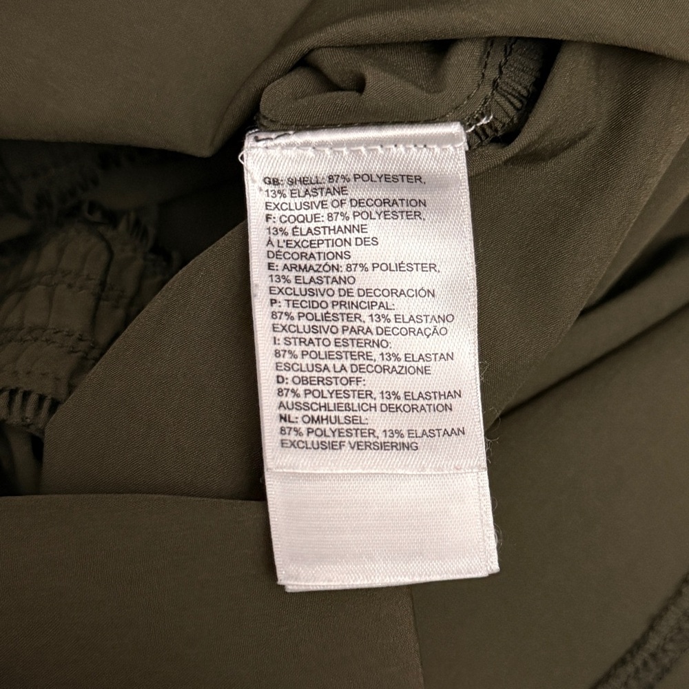 The North Face Olive Green Never stop wearing dress Sz S Petite Fall Casual - Picture 7 of 7